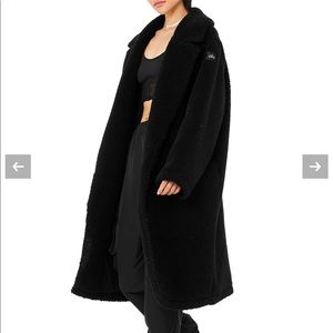 Alo yoga size s Sherpa trench coat new